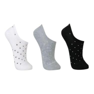 Imagem de Kit Com 6 Pares Meias Qualidade Lupo Sport Soquete Femininas, Sortida,