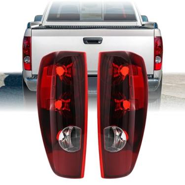 Imagem de USR 04-12 Z85 Luz traseira 25821848/25821849 – Conjunto de lâmpadas traseiras traseiras (esquerda + direita) compatível com caminhonetes Chevrolet Colorado Chevy 2004-2012 todos os modelos LT/caminhão