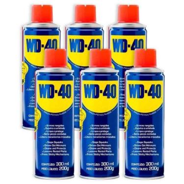Imagem de Desengripante Spray Industrial 300 ML com 6 Unidades WD-40