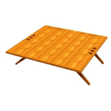 Imagem de Bandeja Com Suportes Dobráveis Em Mdf - LENOBRE