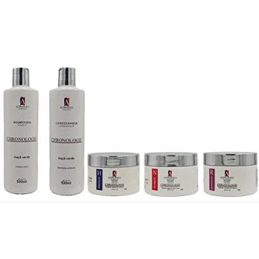 Imagem de AlphaHall Chronologie Shampoo e Condicionador e Cronograma Capilar 3 Máscaras