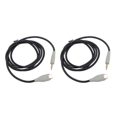Imagem de aqxreight 2PCs Tipo C a 3,5 Mm Cabo de Fone de Ouvido para MMX150 Cabo de Substituição de Fone de Ouvido MMX150 3,94ft E de Ideal ou de de MMX150GAMING CAGAFC