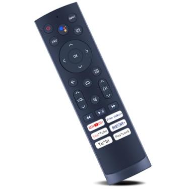Imagem de Novo controle remoto de voz de substituição ERF3A90 adequado para Smart TV Android Hisense 75U78G 75A76K 55A76K 75U9DG 55U8G 65U8G 55U7G 65U7G 75U7G 55U78G 65U78G