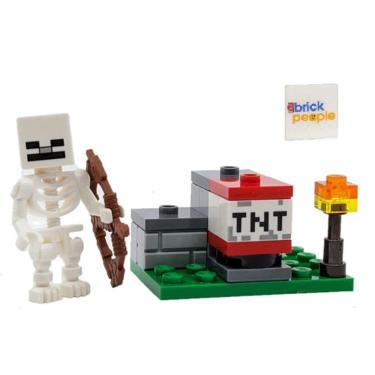 Imagem de LEGO Minecraft: Esqueleto com TNT Launcher e Bonus Tile