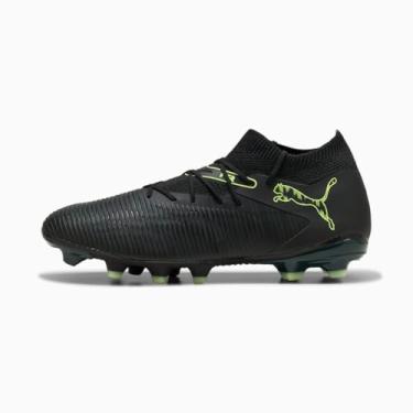 Imagem de PUMA Tênis masculino Future Match Firme, Artificial, Ground Soccer Cleats, Preto-efervescente Terrain verde-claro Ah25, 43