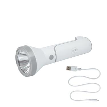 Imagem de LANTERNA 140 LUMENS BRANCA RECARREGÁVEL 009186 – MOR