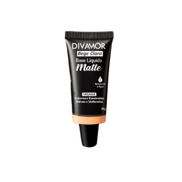 Imagem de Base Líquida Divamor Bege Clara 30ml