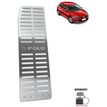 Imagem de Descanso de Pé Gravação em Prata Polo Sense Aço inox