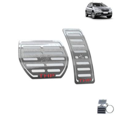 Imagem de Pedaleira Peugeot 2008 Griffe Thp 2016 A 2019 Prata