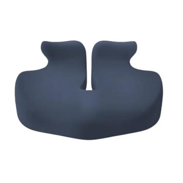 Imagem de Xiamenzcx Almofada ergonômica para dor no cóccix – Almofada de assento de espuma viscoelástica extra macia para alívio de ciática e hemorróidas para mulheres grávidas, cadeira de escritório e almofada