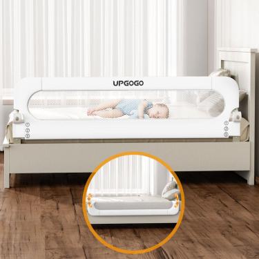 Imagem de Corrimão de cama UPGOGO dobrável para crianças pequenas Safety Baby Guard 71 cm
