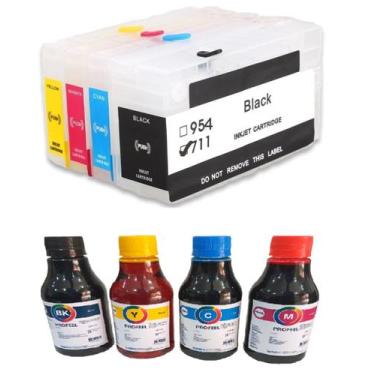 Imagem de Cartucho Recarregavel 8610 8600 8620 8100 Tinta corante - Easy Printer