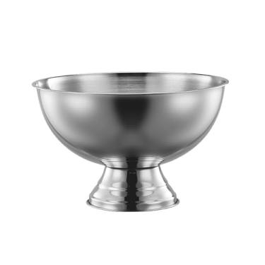 Imagem de baldes de gelo Balde de gelo aço inoxidável 13,5L Bar Champanhe armazenamento cerveja(Silver)