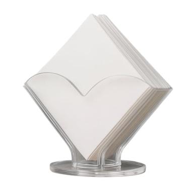 Imagem de Porta Guardanapo de Mesa Luxo em Acrílico Transparente – Suporte Elegante e Resistente para Guardanapos de Papel, Design Moderno e Sofisticado para Mesa Posta em Casa, Restaurantes e Eventos