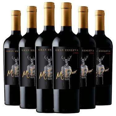 Imagem de Kit 6 Garrafas Mr Deer Gran Reserva Syrah