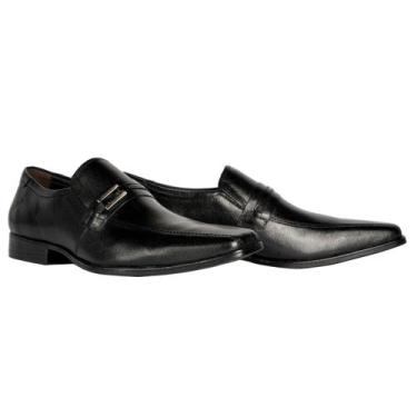 Imagem de Sapato Masculino Democrata Metropolitan Prime Preto, Preto, 40