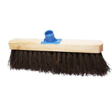 Imagem de Vassoura Gari De Piacava Comum Com Bocal 28 Mm Sem Cabo - Fibrafil