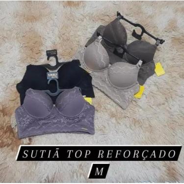 Imagem de Sutiã Top Reforçado - M - Juju Moda Íntima