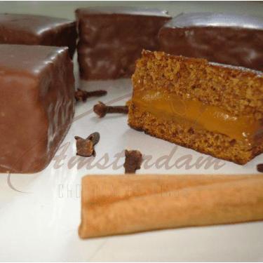 Imagem de Pão de Mel Amsterdam (Caixa com 5) - Amsterdam Chocolates, Doce de Lei