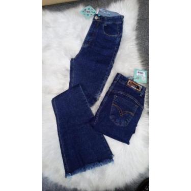 Imagem de Calça flare jeans feminina - 23 GRAUS 