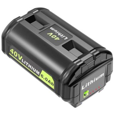 Imagem de Bateria Koedsion 40V 6.0Ah de lítio para Ryobi OP4020 OP4060