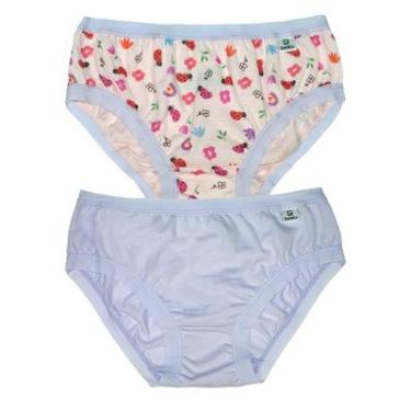 Imagem de Kit com 2 calcinhas infantil