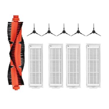 Imagem de Compatible With Xiaomi Mijia Mi Robot Vacuum-Mop Pro STYTJ02YM 2S/3C/Conga 3490 Viomi V2 PRO V3 Vacuum Cleaner Main Side Brush Hepa Filter(Dark Khaki)