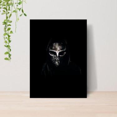 Imagem de Quadro Devils Night Dark Romance A4  Placa MDF 12 - Lomi Art