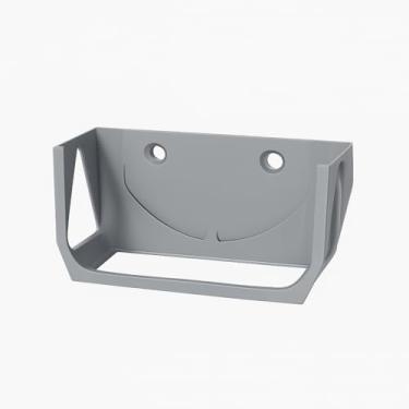 Imagem de Suporte de Parede para Apple TV 4K 1ª e 2ª Geração, Organizador de Parede para AppleTV, Plástico Ecológico, Acompanha Parafuso e Bucha para Modelos A1842, A2169 (Cinza)