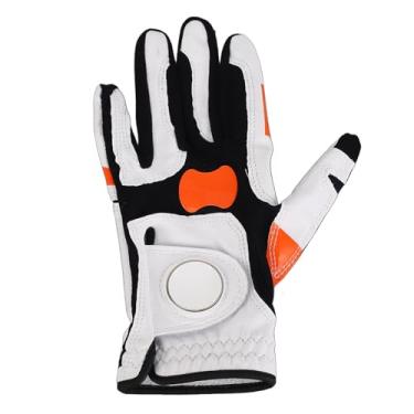 Imagem de XUXHOU Luva de Golfe, Luva de Golfe da Mão Esquerda Antiderrapante Aperto de Silicone Balanço Localização para Treinamento Diário (Tamanho 18-19 (para mulheres))