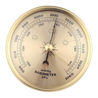 Imagem de Bothyi Estação Meteorológica Barométrica Leve e Compacta - Manômetro de Pressão Atmosférica para Escritório, Barco, Casa e Pesca