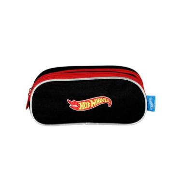 Imagem de Estojo Escolar Penal Triplo HOT WHEELS ET49985 Original - Luxcel, pret