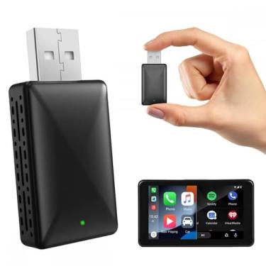 Imagem de Adaptador Conversor Sem Fio Carplay E Android Auto Wifi 5g