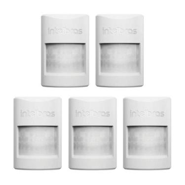 Imagem de Kit 5 Sensores Infravermelho Sem Fio Ivp 1000 Pet Intelbras