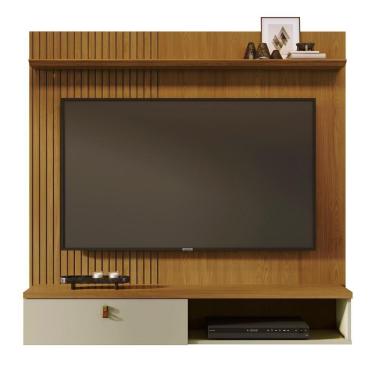 Imagem de Painel 55 Pol E Bancada Suspensa Talyn Z10 Cumaru-opala - Mpozenato
