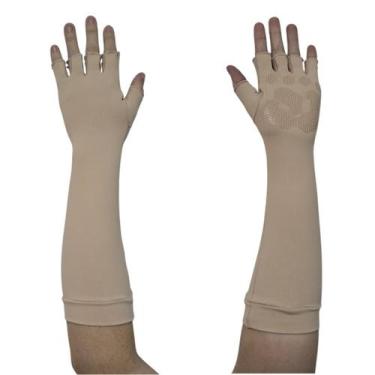 Imagem de Luva Longa c/Proteção Solar UV50 Antiderrapante - Buritis, M, Preto