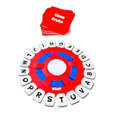 Imagem de Stop! Jogo de Tabuleiro Eletrônico Educativo, 23cm, 36 Cartas, Alimentado por Pilhas AA, para Crianças Acima de 5 Anos, Estimula Raciocínio e Vocabulário