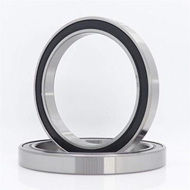 Imagem de Rolamentos de parede fina 2 peças 6817 2RS ABEC-1 rolamentos de seção fina métrica 85 x 110 x 13 mm rolamentos de esferas 61817 RS 6817RS 6817RS