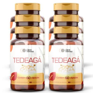 Imagem de Tedeagá - 1g com 60 cápsulas - 6 potes