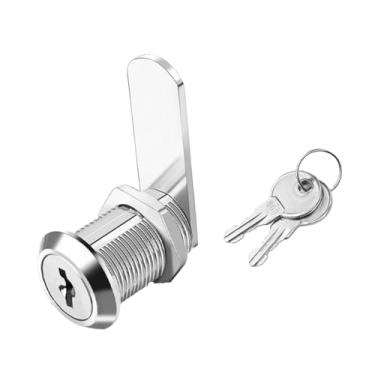 Imagem de Fxzqgnh Fechadura de Came para Armário, Substitui Fechaduras Cilíndricas com Chave para Gavetas de Móveis, Armários, Máquinas de Automática E Portas de, Estilo B