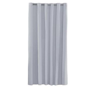 Imagem de Cortina Porta Blackout, Cortina para Sala, Cortina para Quarto, Cortinas para Cozinha e Provador (Gelo)