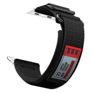 Imagem de Pulseira De Nylon Para Apple Watch Band Ultra 49mm 46mm 42mm 45mm 44mm