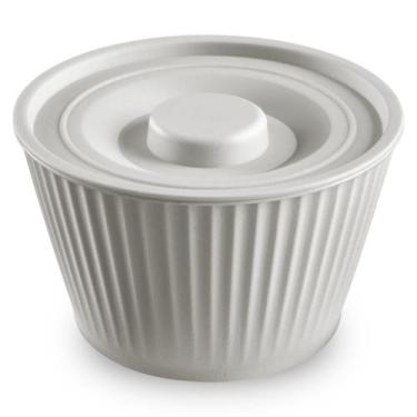 Imagem de Tigela Plástico Com Tampa 1000ml Redonda Bowl Pote Redondo - Usual Uti