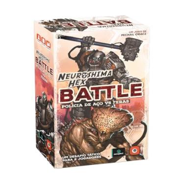 Imagem de MeepleBR, Neuroshima Hex: Battle - Polícia de Aço Vs. Feras, Jogo de Tabuleiro Expert, 2 jogadores
