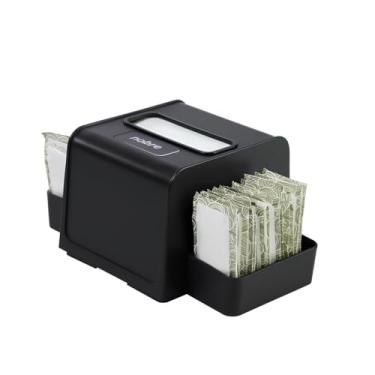 Imagem de Dispenser para Guardanapo Interfolhado com Porta-Sachê Preto Nobre