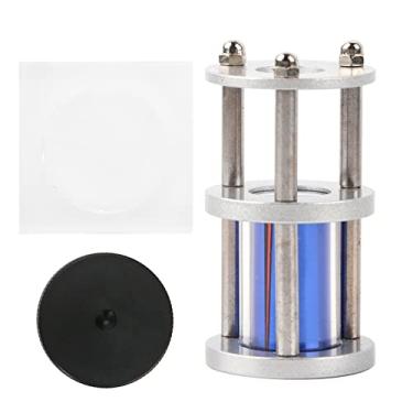 Imagem de Lupa de corações e flechas para joias, ferramenta de visualização de corte de diamante, ampliação 10X para gemologistas, joalheiros, entusiastas de diamantes, metal plástico 5 x 5