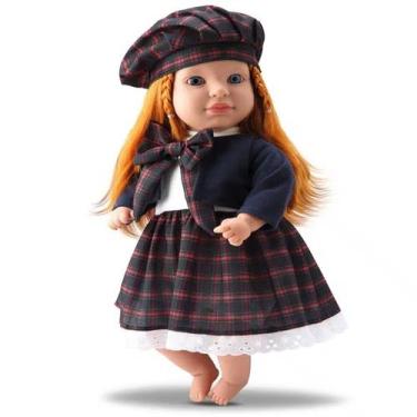 Imagem de Boneca Keyte Ruiva 42cm Bambola 804 Roupas Inglesas Menina