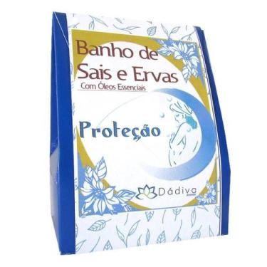 Imagem de Banho de Sais e Ervas com Óleos Essenciais - Proteção - Ddiva Ervas