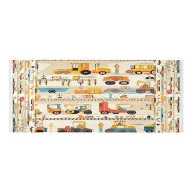 Imagem de Wassud Capas de lavadora e secadora de veículos sobre trilhos, protetor de lavadora com sacos de armazenamento, capa de geladeira à prova de poeira com bolsos para lavanderia doméstica, cozinha, 120 x