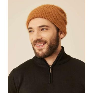 Imagem de Touca Masculina Tricô MR-73361, UN, Marrom